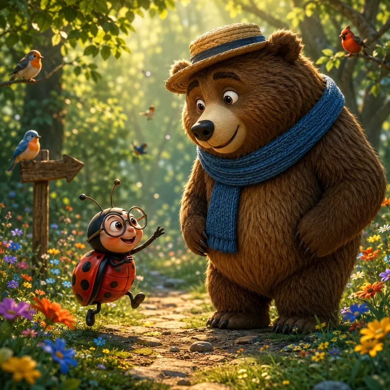 Unlikely Forest Friends