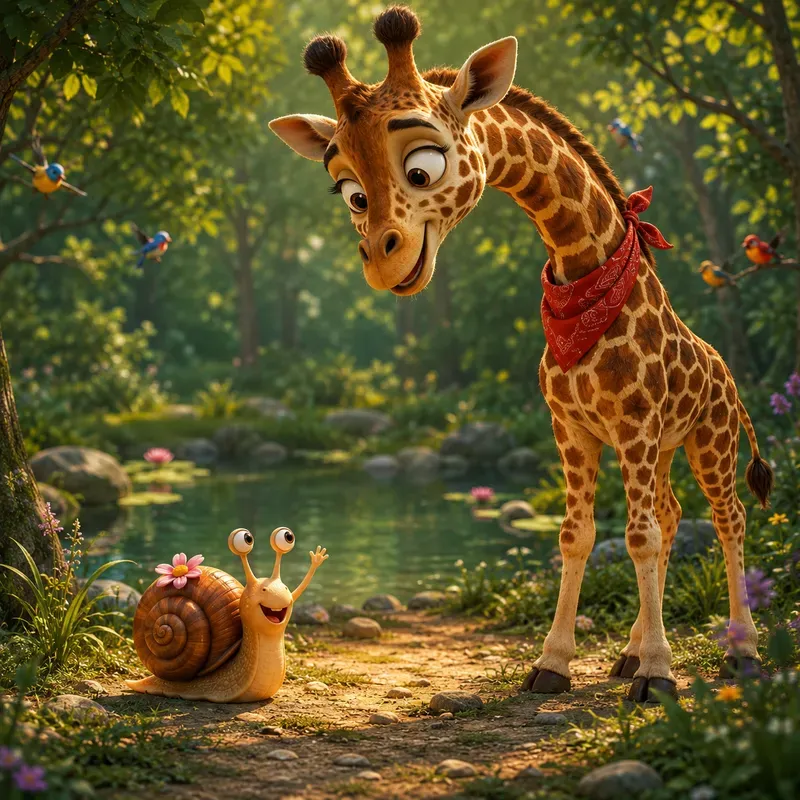 Unlikely Forest Friends