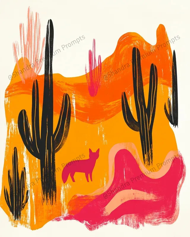 Decorative Lino Prints Artworks