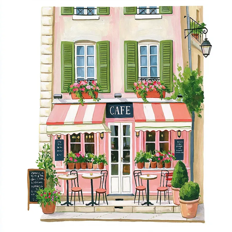 Watercolor Architecture Clipart