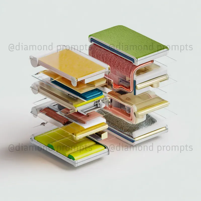 Scientific Cutaway Objects