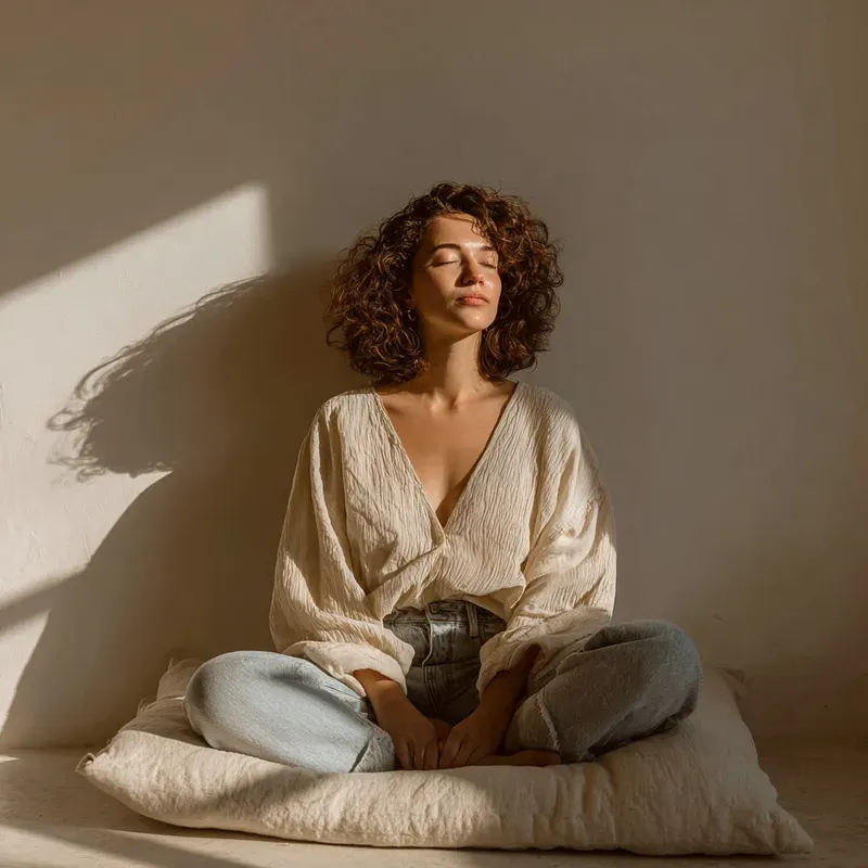 Mindfulness Moments Minimalism Soft Lights