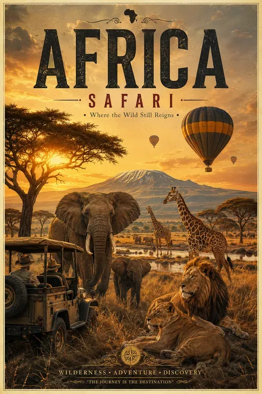 Premium Vintage Travel Posters