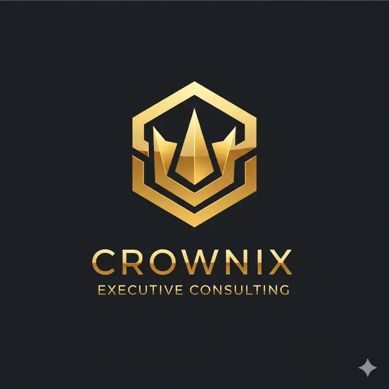 Luxury Gold Geometric Emblem Logos