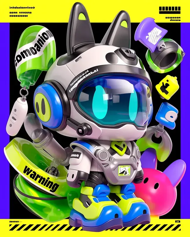 Cyber Fashion Stickers For Etsy