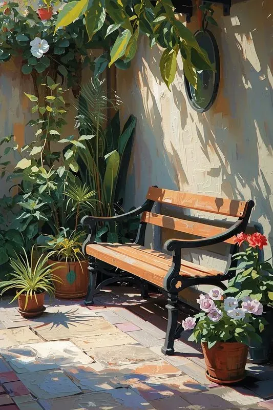 Elegant Slow Life Impasto Oil Paintings
