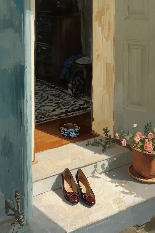 Elegant Slow Life Impasto Oil Paintings