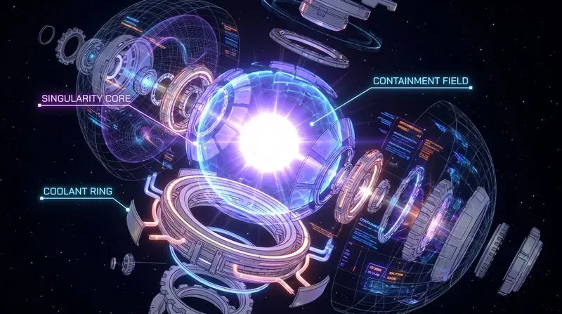Exploded 3D Mechaweapon UIs