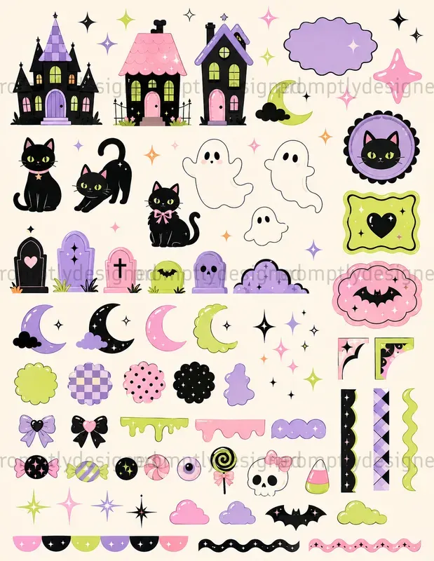 Spooky Cute Halloween Assets