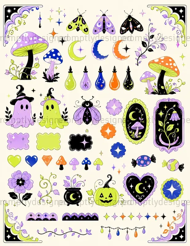 Spooky Cute Halloween Assets