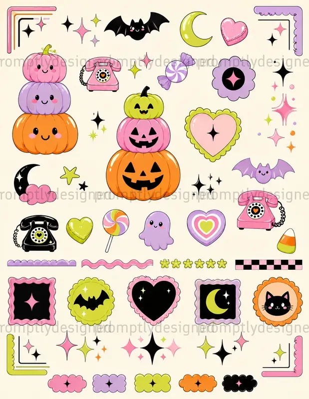 Spooky Cute Halloween Assets
