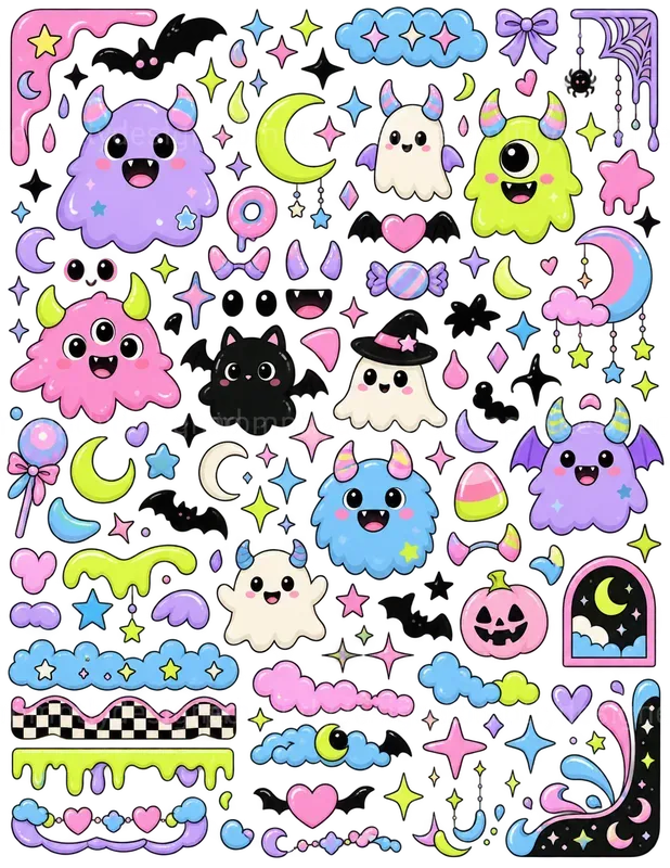 Spooky Cute Halloween Assets