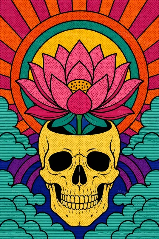 Psychedelic Retro Pop Illustrations