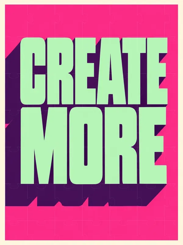 Retro Typography Posters
