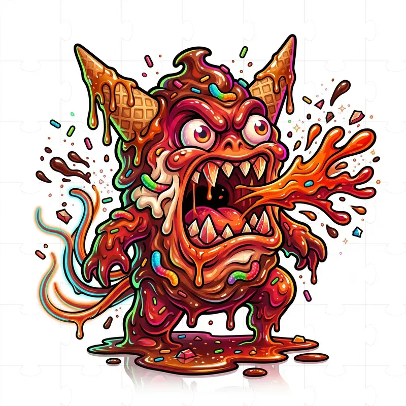 Viral Horror Ice Cream Mascots
