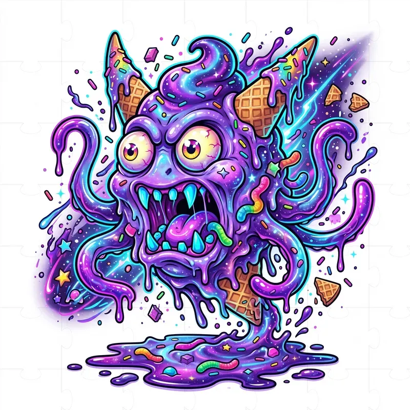 Viral Horror Ice Cream Mascots
