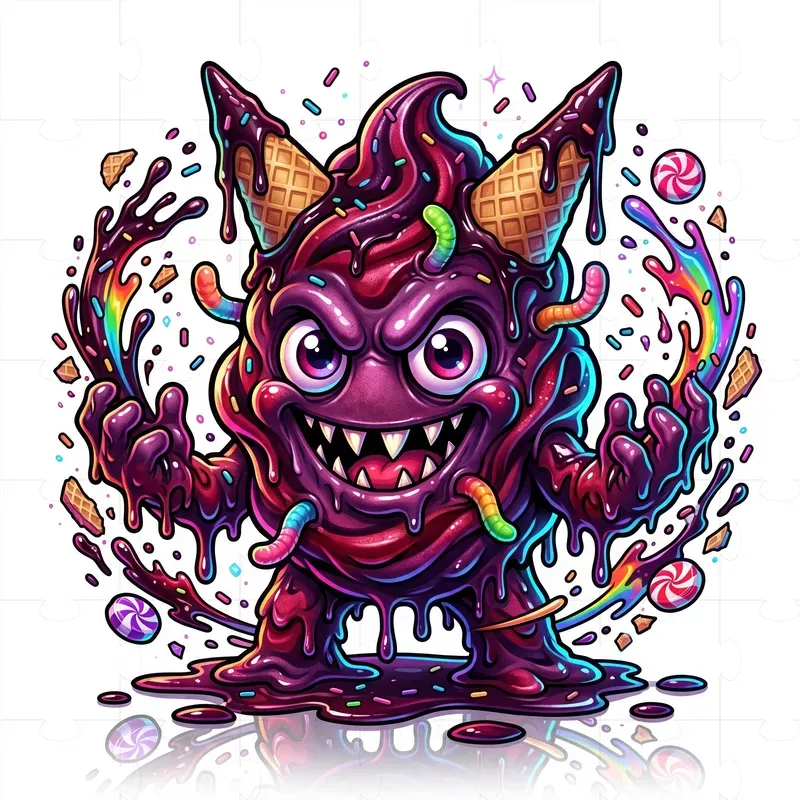 Viral Horror Ice Cream Mascots