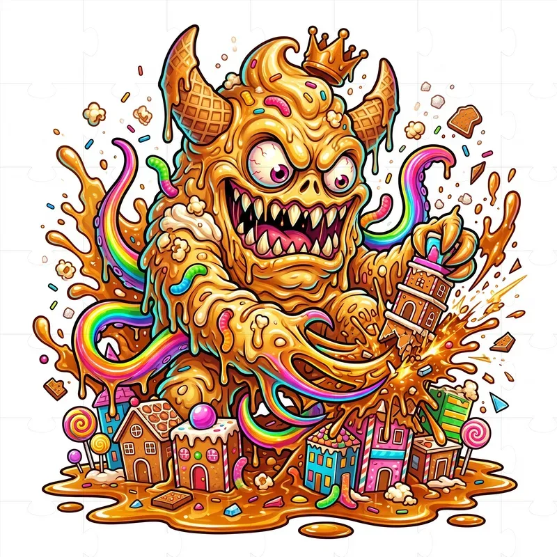 Viral Horror Ice Cream Mascots