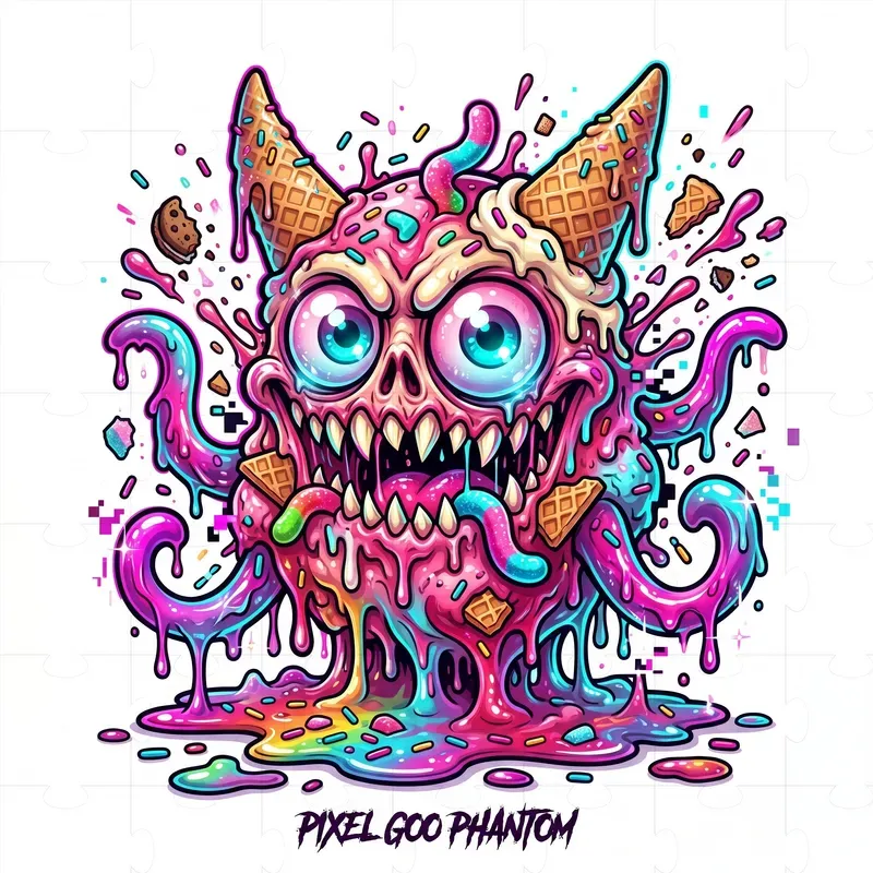 Viral Horror Ice Cream Mascots
