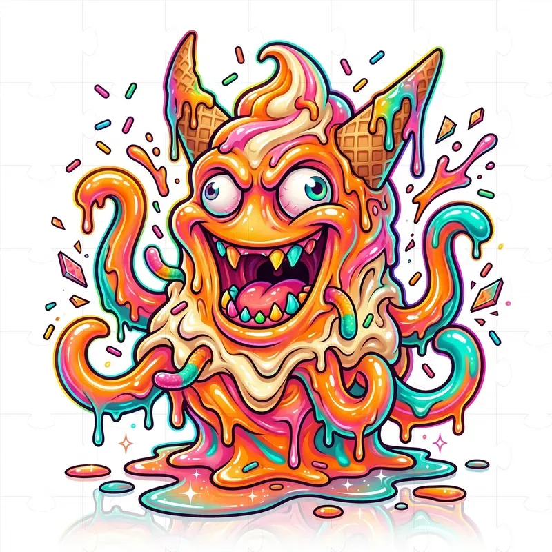 Viral Horror Ice Cream Mascots