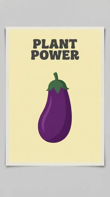 Minimalist Vegetable Posters