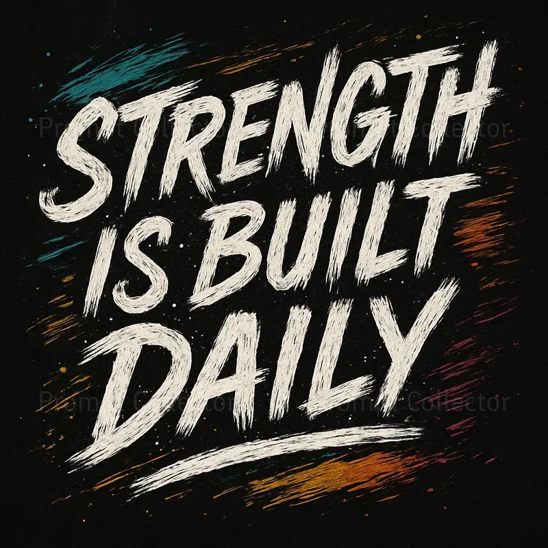 Distressed Brushstroke Typography