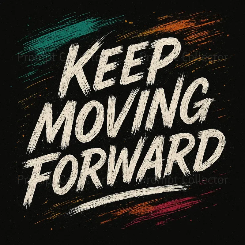 Distressed Brushstroke Typography