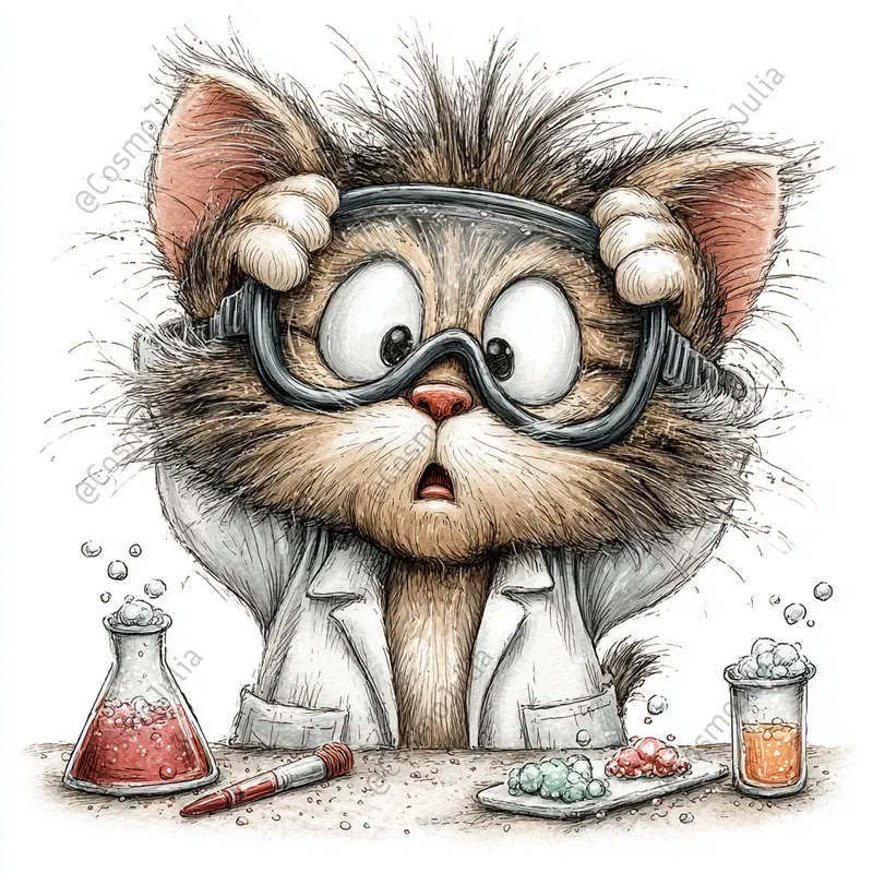 Funny Watercolor Animal Clipart