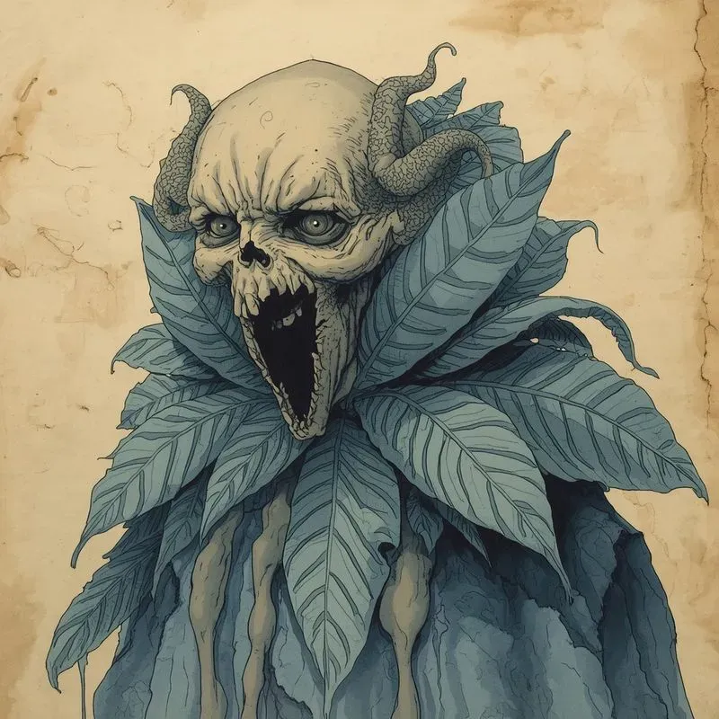 Dark Botanical Surreal Art