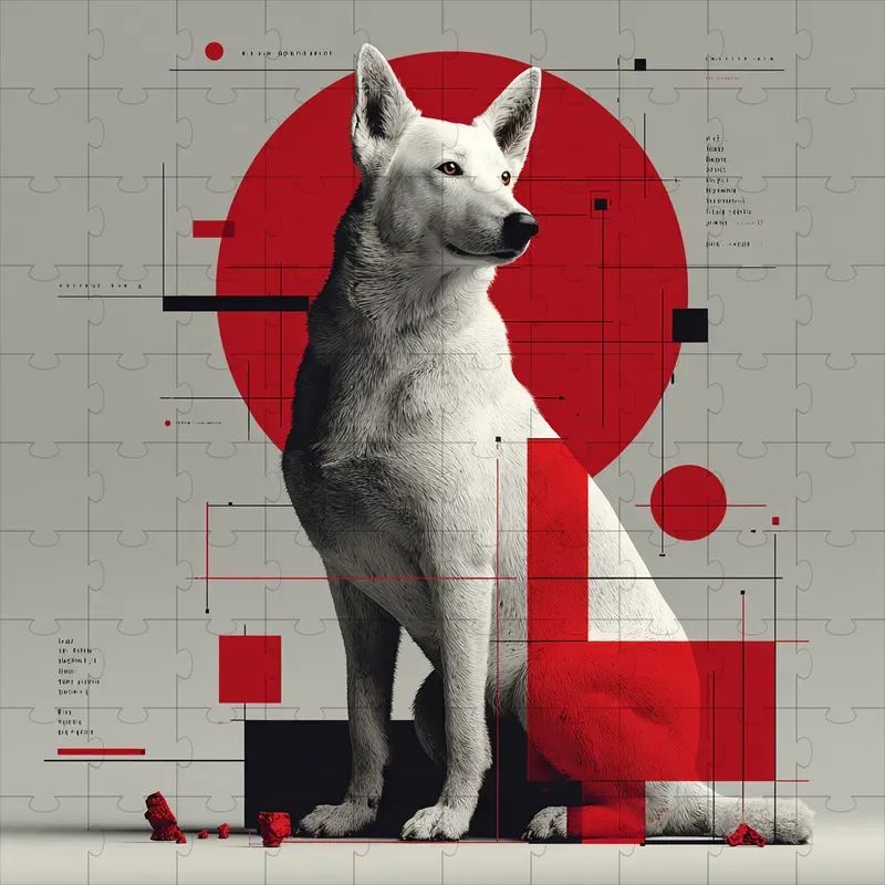 3D Surreal Geometric Nature Renders