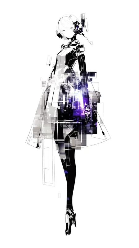 Optical Glitch Double Exposure Art