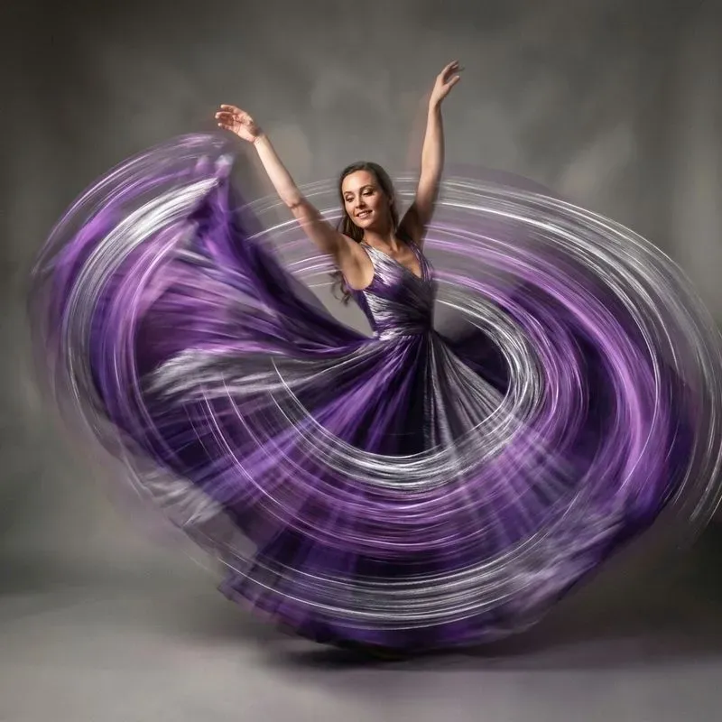 Chromatic Velocity Motion Art