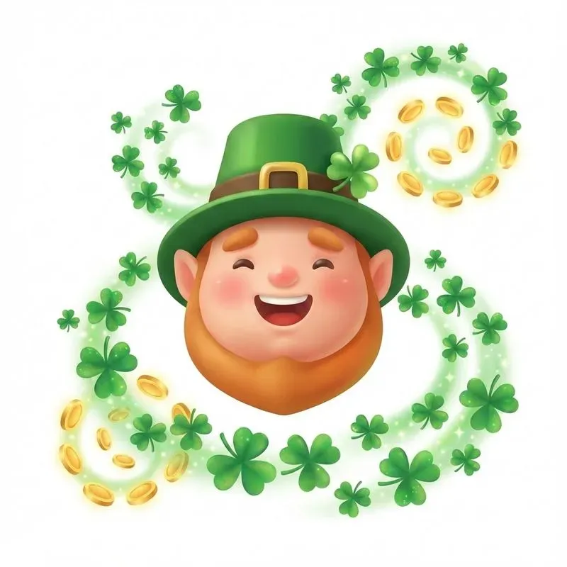 Whimsical St Patricks Day Leprechauns
