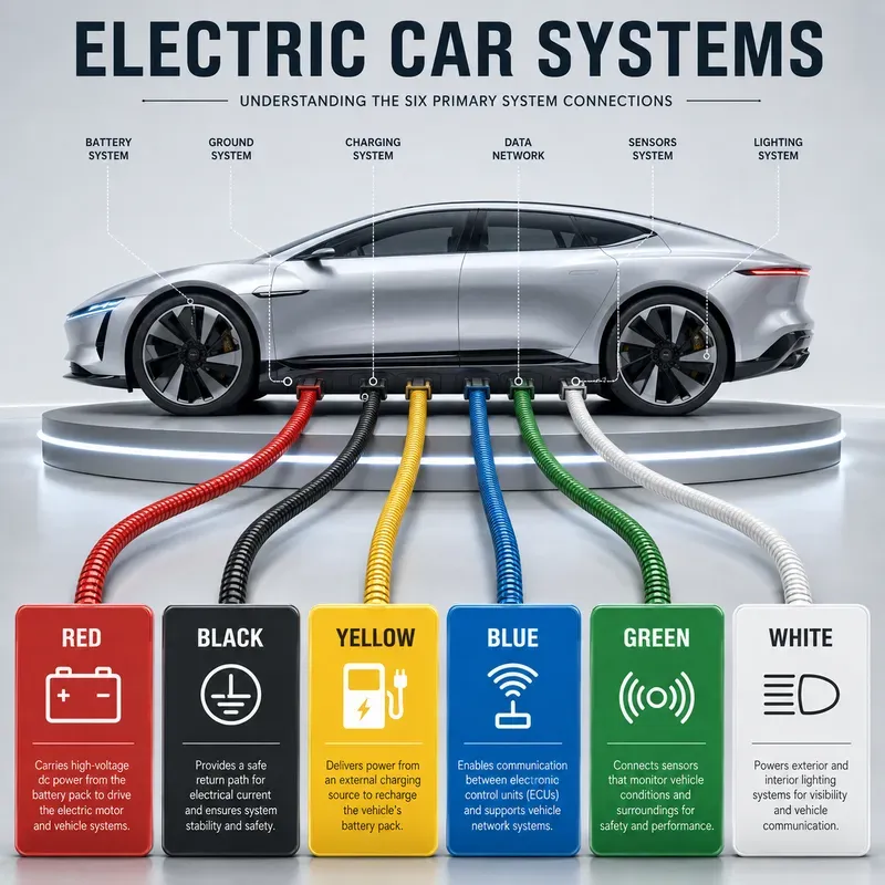 Modern Vehicle Technology Infographics