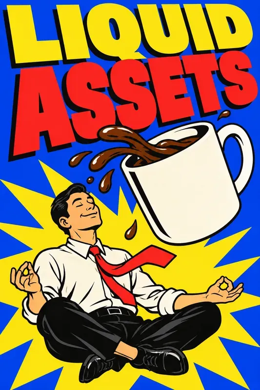 Bold Corporate Surreal Poster Art