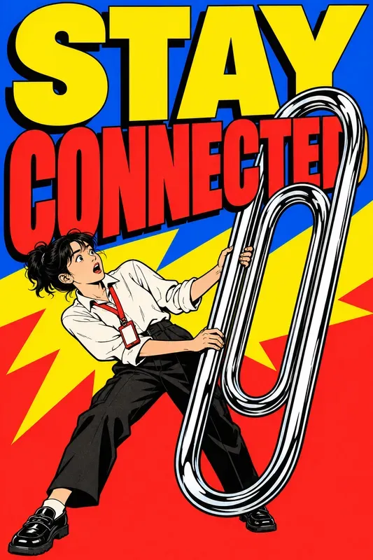 Bold Corporate Surreal Poster Art