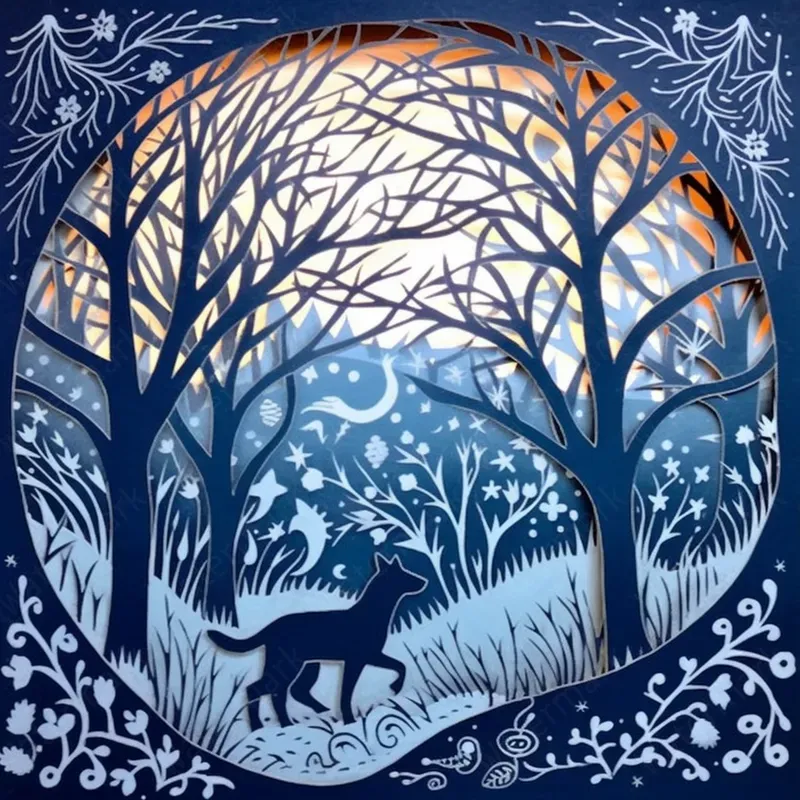 Whimsical Silhouette Tales