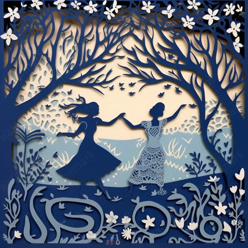 Whimsical Silhouette Tales