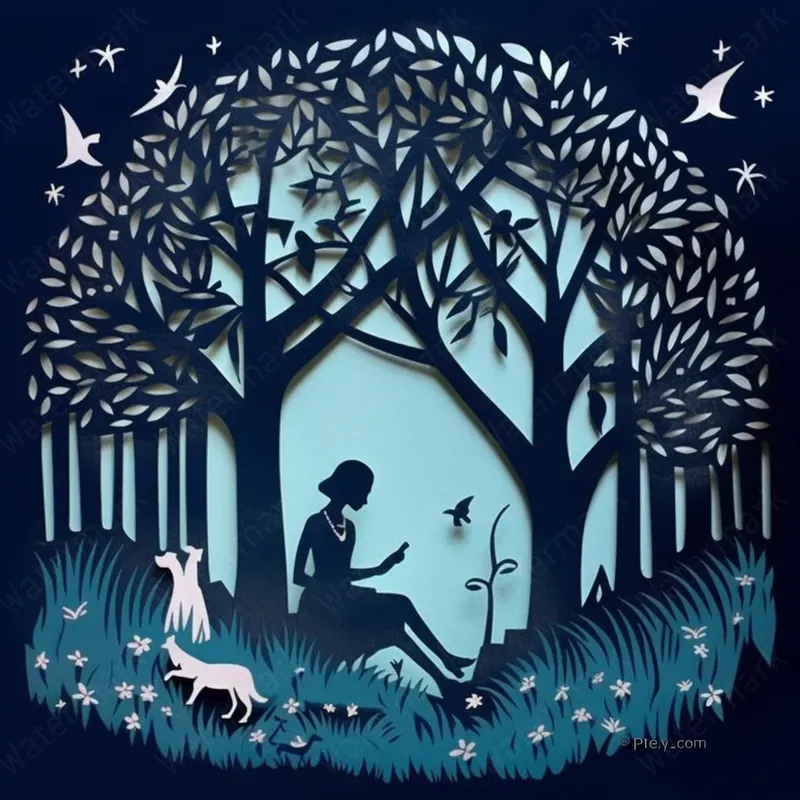 Whimsical Silhouette Tales