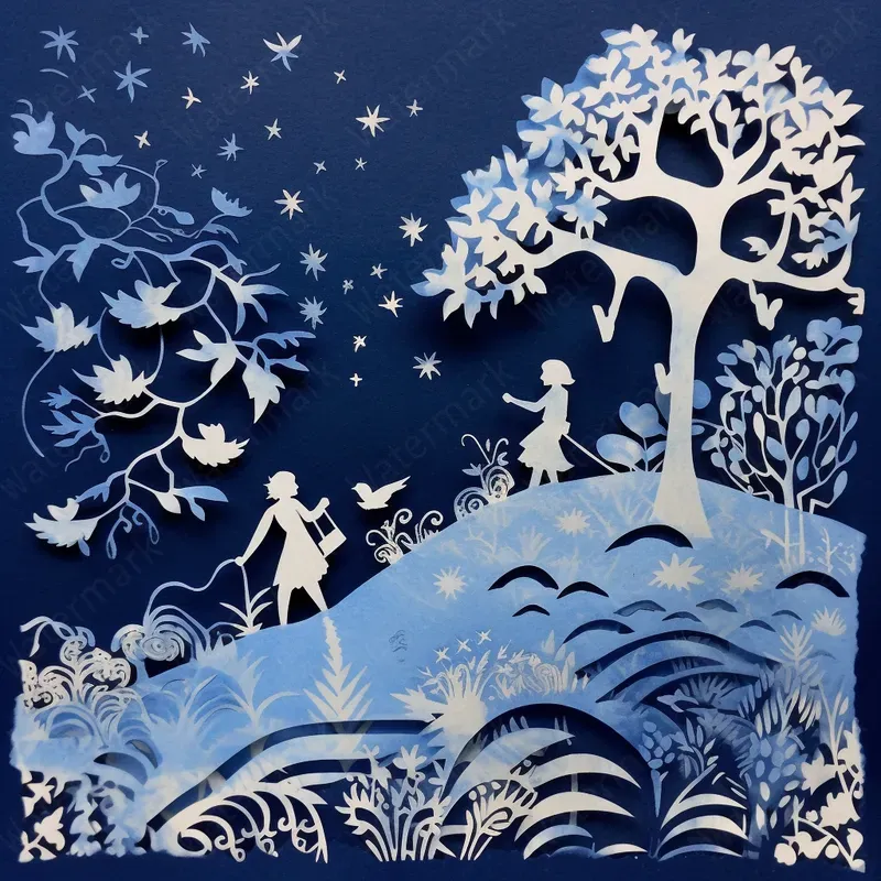 Whimsical Silhouette Tales