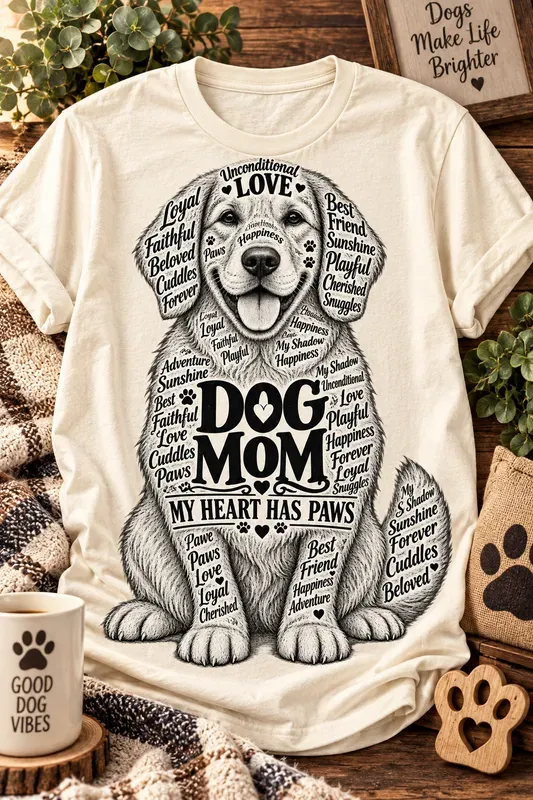 Pet Love Word Tshirt Graphics