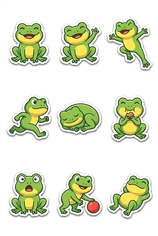Cute Animal Sticker Pack Generator