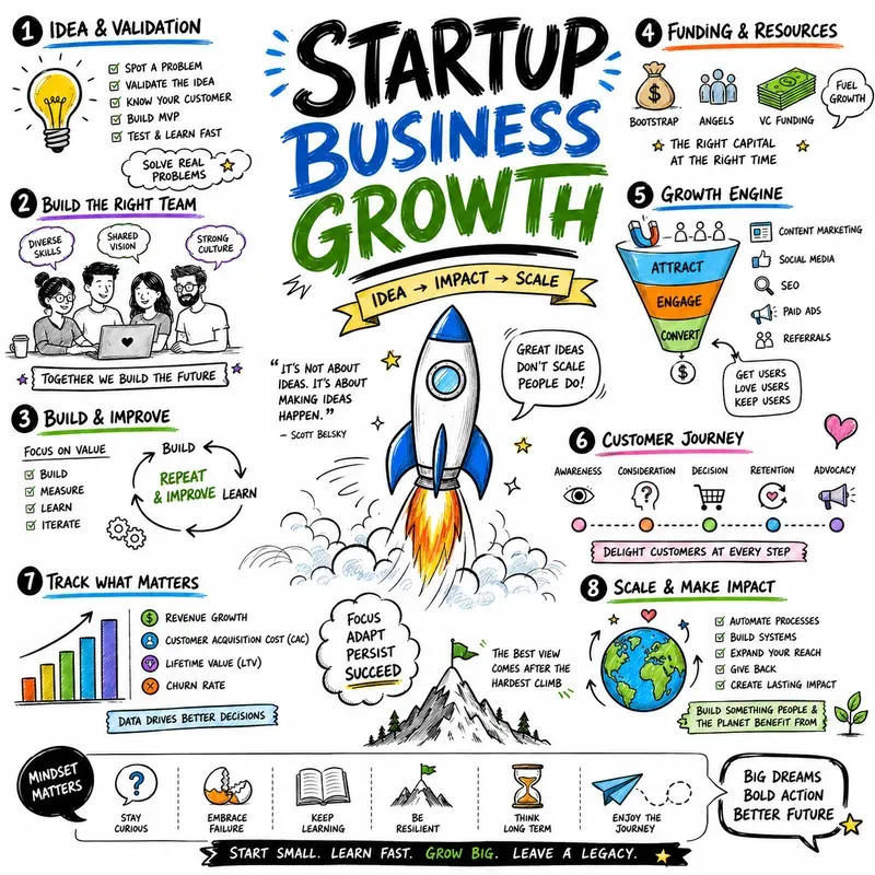 Hand Drawn Sketchnotes