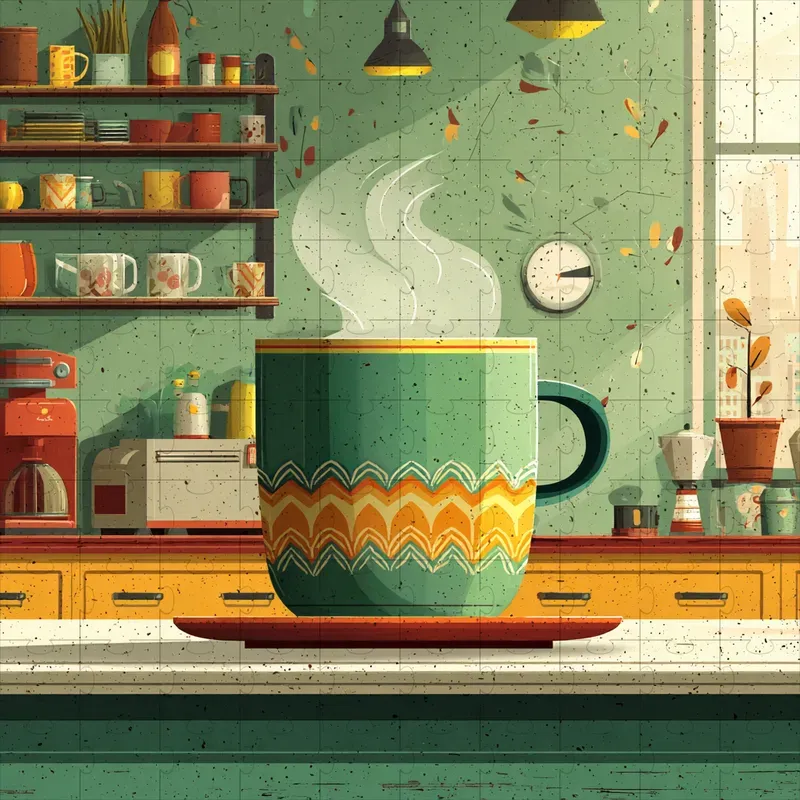Painted Storybook Retro Warm Glows