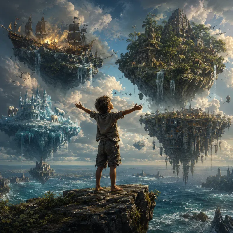 Worlds We Carry The Skies Within