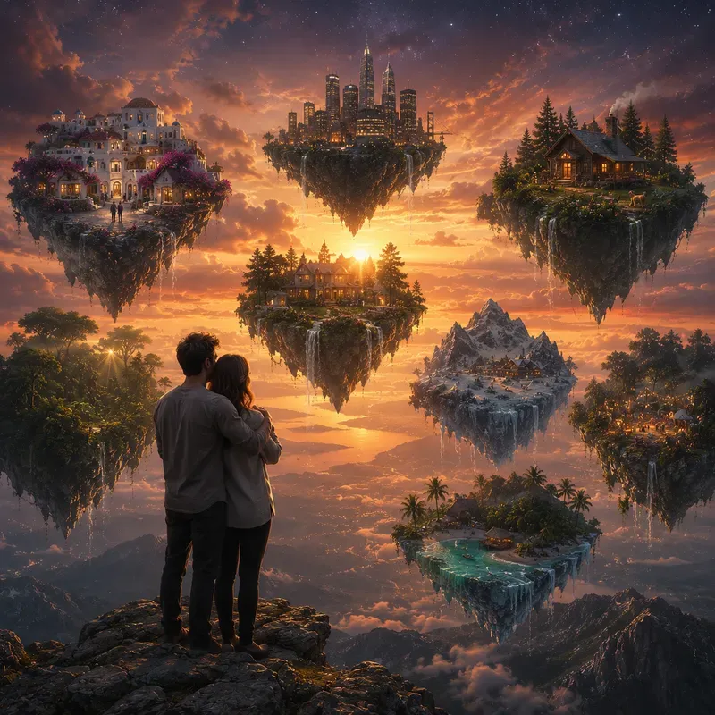 Worlds We Carry The Skies Within