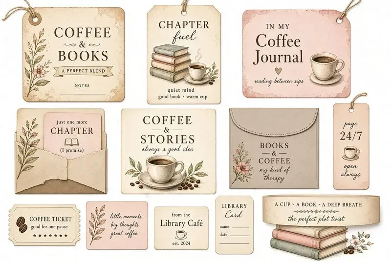 Junk Journal Ephemera Packs