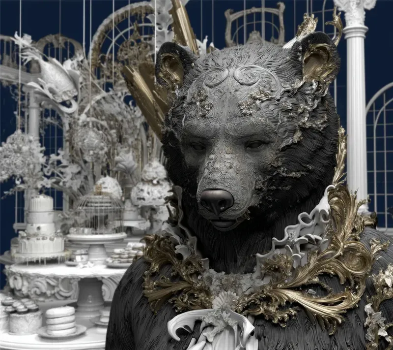 Baroque Ornamental Crossreality Beasts