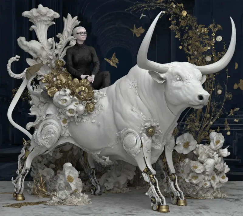 Baroque Ornamental Crossreality Beasts