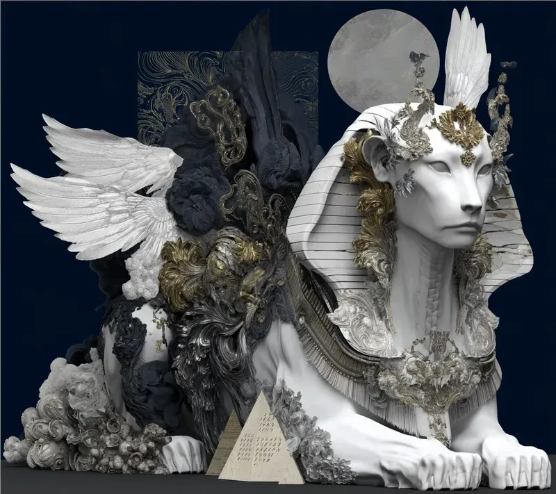 Baroque Ornamental Crossreality Beasts